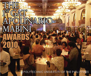 The 1st Gat Apolinario Mabini Awards