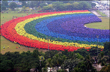 The PUP Human Rainbow