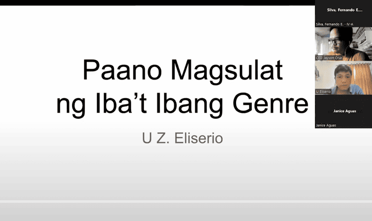 Sertipiko sa Panitikan at Malikhaing Pagsulat sa Filipino