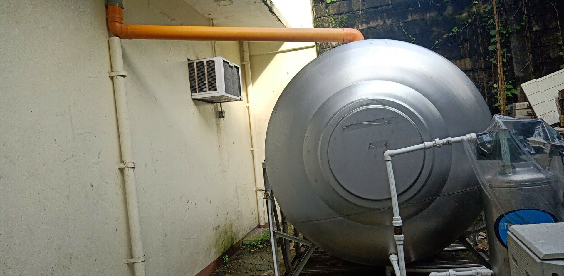 Rainwater catcher tanks